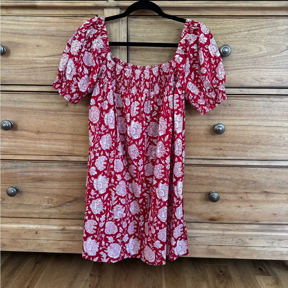 Mille Clementine Red Mini Dress